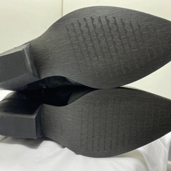 NEW MARLENA Cowgirl Boots – Black – Size 10M – Pointed Toe - Picture 2 of 10